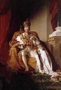 Friedrich von Amerling Portrait of Holy Roman emperor Francis II